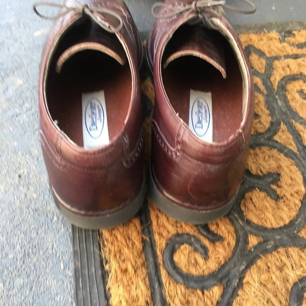 Rockport Dressports Oxford Dress shoes Wine sz 10